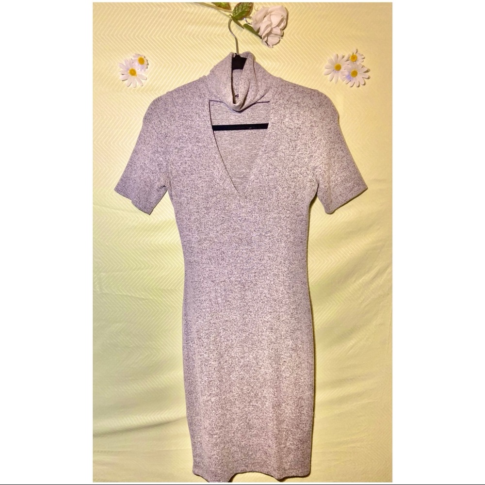 Grey Love Culture Dress